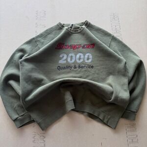 Vintage Y2K 2000 Heavyweight Snap-on Racing Crewneck